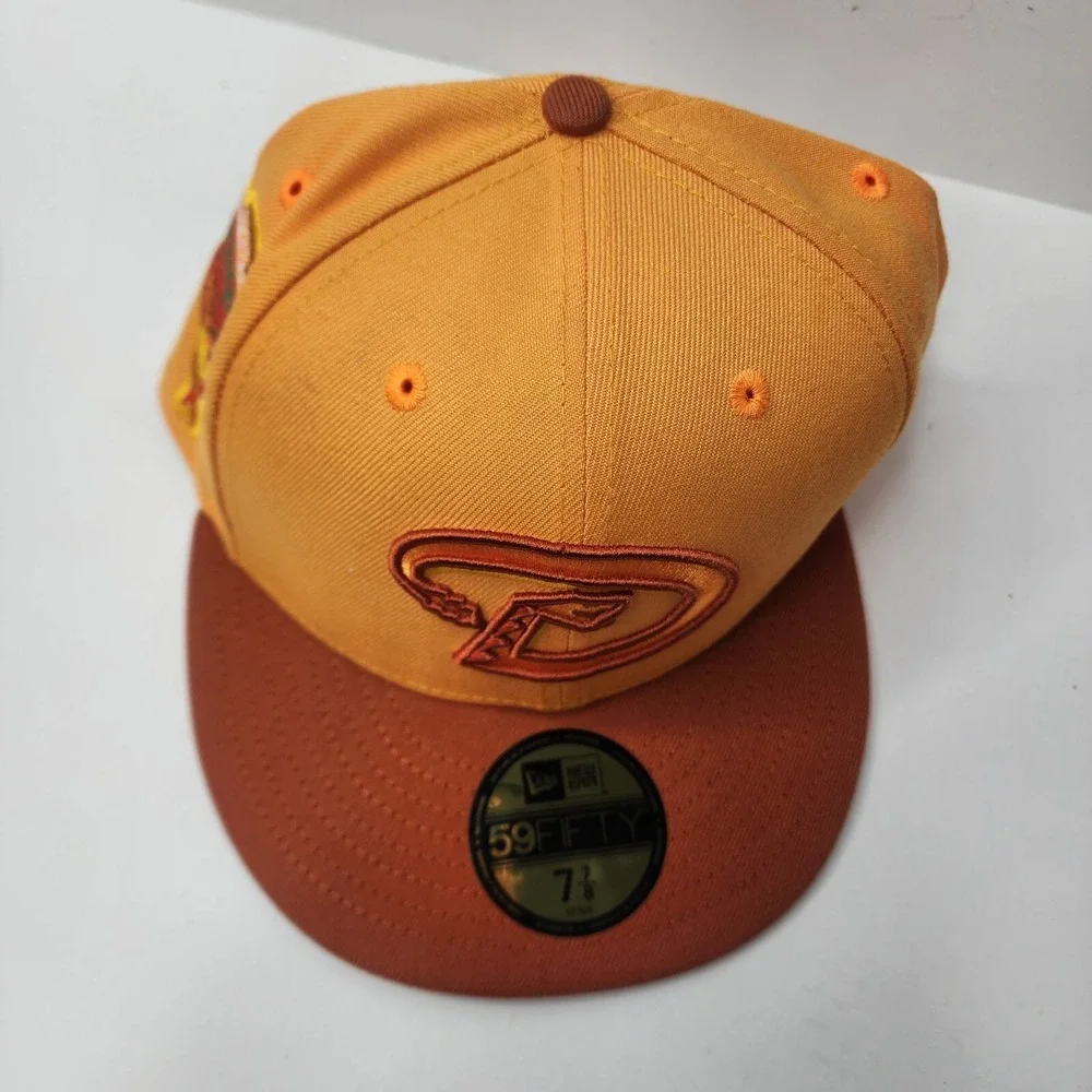 Arizona Diamondbacks New Era 59fifty 1998 Inaugural Season Patch 7 7/8 Hat NEW